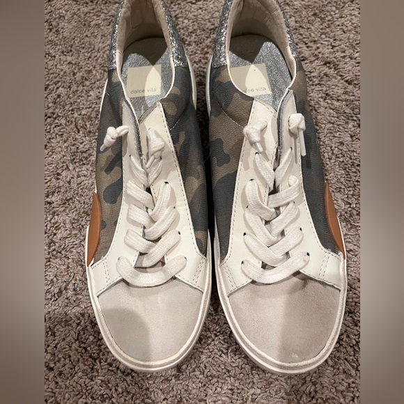 Dolce Vita sz 6 Zina camouflage sneakers - Picture 5 of 5